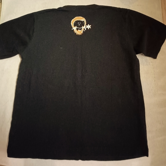 Orangutan by Charles Cham Women's Black Tee-2008 - Picture 5 of 8